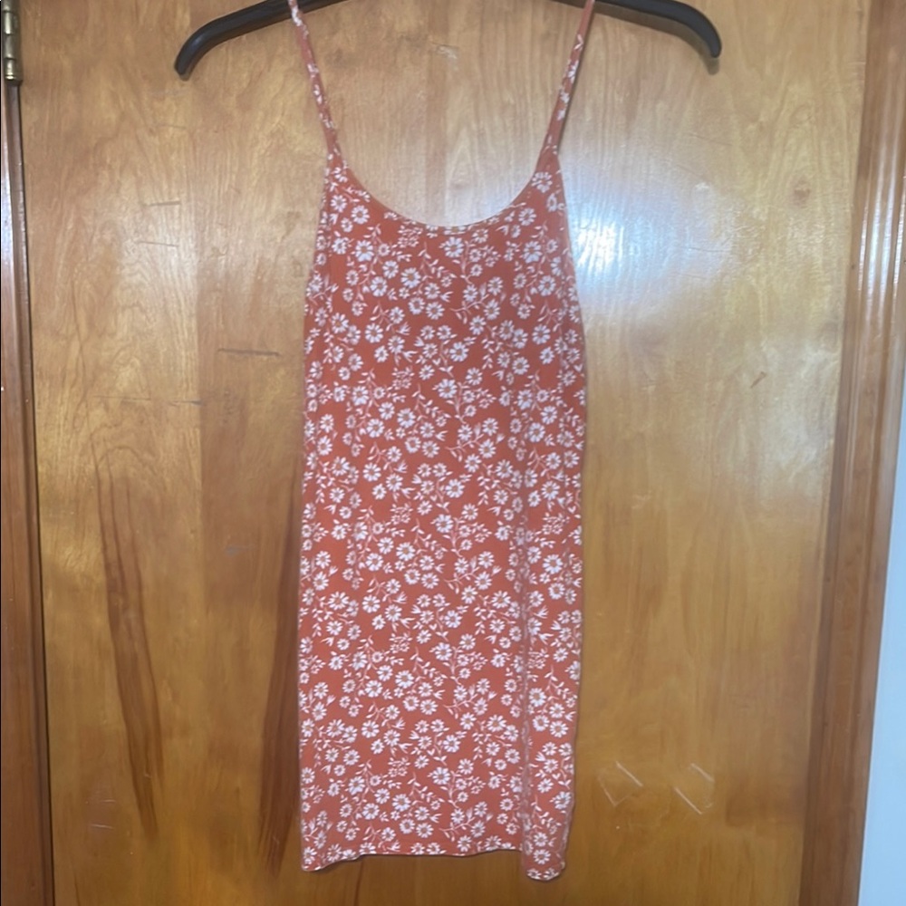 Forever 21 Terracotta Floral Dress